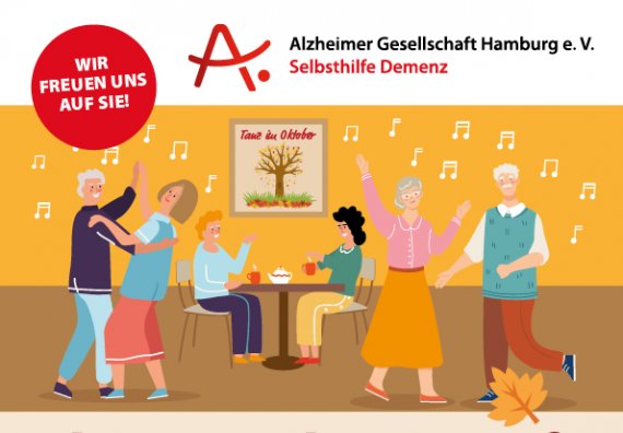 Alzheimer Hamburg | Tanzcafé am 18.10.2025 von 15:00-17:00 Uhr im Oktober – Lebensfreude in Bewegung für Menschen  ...