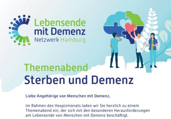 Alzheimer Hamburg | Lebensende mit Demenz (Präsenz in Hamburg), vier Termine an vier …