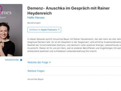 Alzheimer Hamburg | Podcast-TIPP: Hello Heroes: Demenz- Anuschka Bayer im  ...